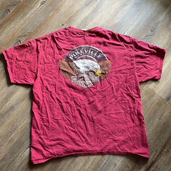 🦅 Vintage Harley Davidson Pikeville, KY T-Shirt - Picture 5 of 7